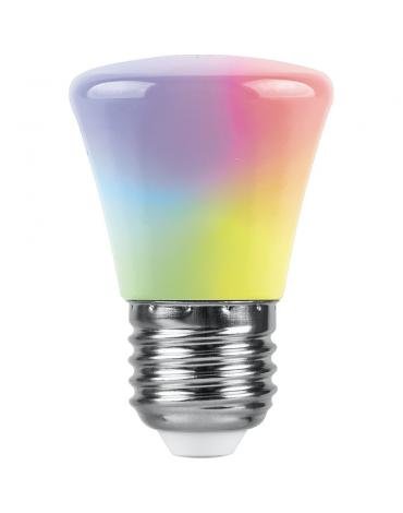 Фотография товара 'Feron LB-372 Лампа светодиодная Колокольчик матовый E27 1W RGB быстрая смена цвета'