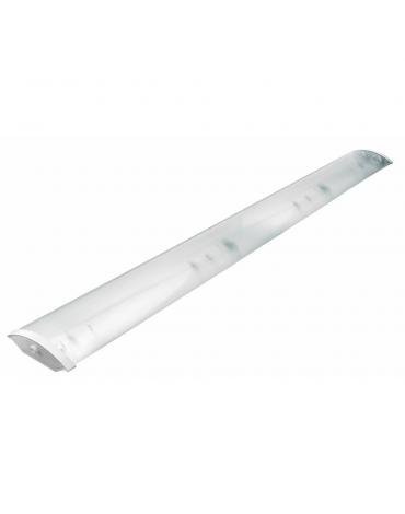 Фотография товара 'Feron ДПО 11-2х18-001 для LED лампы типа Т8, цоколь 2*G13, стальной корпус'