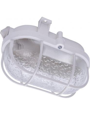 Фотография товара 'Feron НБП 01-60-002 Светильник накладной с решеткой IP54, 220V 60Вт Е27'