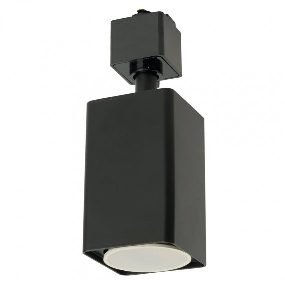 Фотография товара 'Feron Светильники трековые на шинопровод GU10, однофазный (ИВО) , 50W, 230V, цвет черный, корпус сталь, 51321'