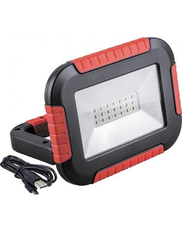 Фотография товара 'Feron TL911 Аккумуляторный светодиодный прожектор-фонарь  с зарядным устройством , IP44 10W 6400K 32725'