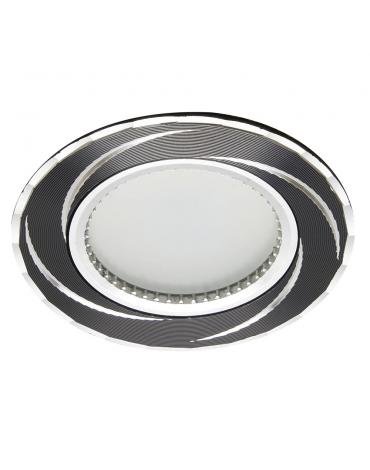 Фотография товара 'Feron GS-M361 Светильник потолочный встраиваемый (ИВО), под лампу MR16 G5.3, хром, круг 18896'