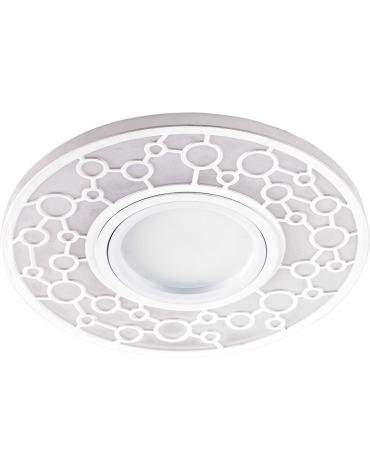 Фотография товара 'Feron CD990 Светильник встраиваемый с LED подсветкой потолочный MR16 G5.3 32669'