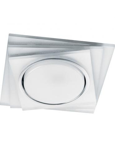 Фотография товара 'Feron CD5023 Светильник встраиваемый с LED подсветкой потолочный GX53 без лампы, матовый 40521'