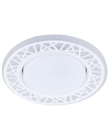 Фотография товара 'Feron CD9912 Светильник встраиваемый с LED подсветкой потолочный GX53 без лампы, 32939'