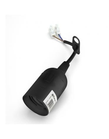 Фотография товара 'Feron LH108 Патрон для ламп общего назначения 230V E27, пластик, длина провода 0,1м, 41034'