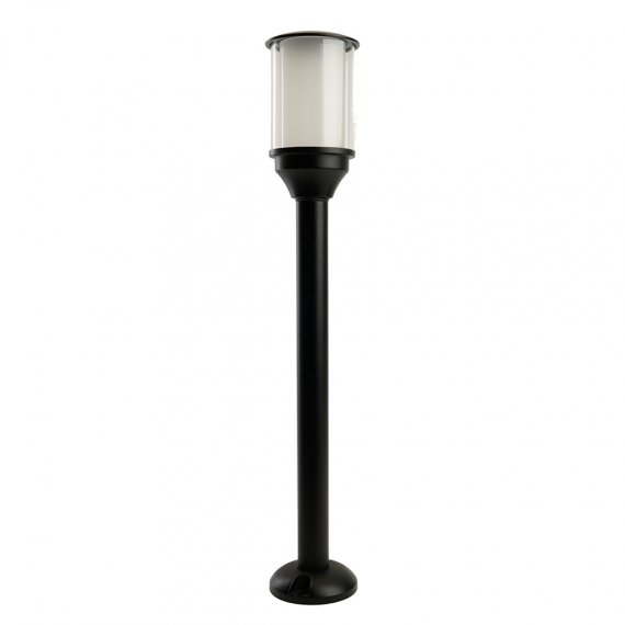 Фотография товара 'Feron Светильник садово-парковый, серии «Кельн», (НБУ) E27, 220-240V, IP54, цвет черный, цилиндр, столб, 51738'