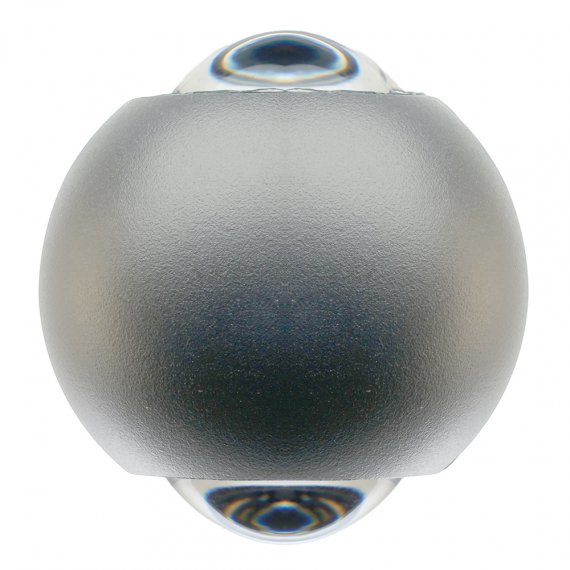 Фотография товара 'Feron Светильник накладной, (-) , 2*1W, (4000К), 175-265V, 170Lm, IP54, цвет серый, корпус алюминий, рассеиватель стекло, 51132'