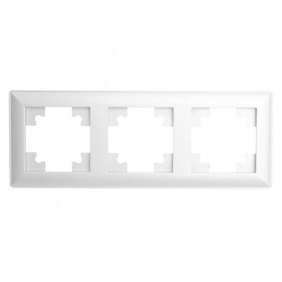 Фотография товара 'Feron 39794 Рамка STEKKER PFR00-7003-01 на гнездо, , . Материал: ABS пластик'