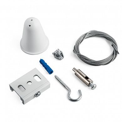 Фотография товара 'Feron PRO-0448 Комплект подвеса с тросом на 1,5м 41098'