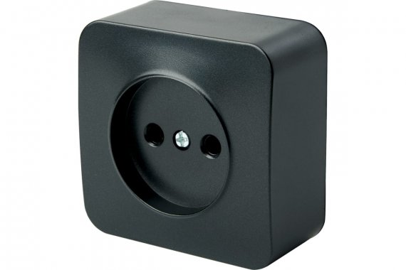 Фотография товара 'Feron 49313 Розетка STEKKER MST10-11-02 на 1 гнездо, без заземления'