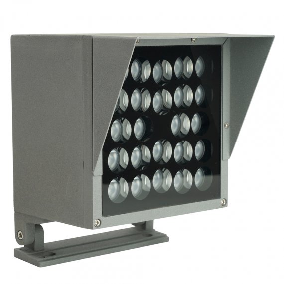 Фотография товара 'Feron Прожектор ландшафтно-архитектурный светодиодный, на кронштейн (ДДУ) , 49W, 6400К (холодный белый), 220-240V/50Гц, 3920Lm, IP66, 51708'