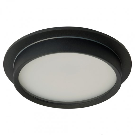 Фотография товара 'Feron Светильник потолочный встраиваемый (ФВО) , под лампу GX70 GX70, черный, круг, 51106'