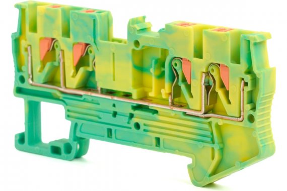 Фотография товара 'Feron 49261 LD574-1-25 ЗНИ Зажим самозажимной, 4-проводной проходной 2,5 мм? (JXB PT 2,5)'