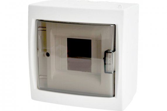 Фотография товара 'Feron 49633 EBX50-3/04-20 Бокс настенный 4 модуля, пластик, IP20, серия Standart'