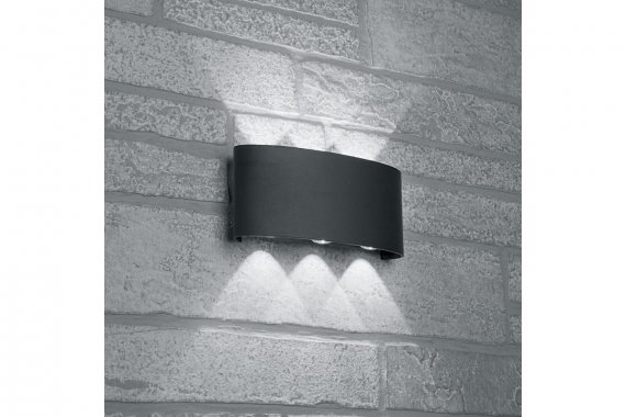 Фотография товара 'Feron 48100 Светильник уличный светодиодный, на стену (ДБУ) DH101, серия Нью-Йорк, 6W, 3000К'