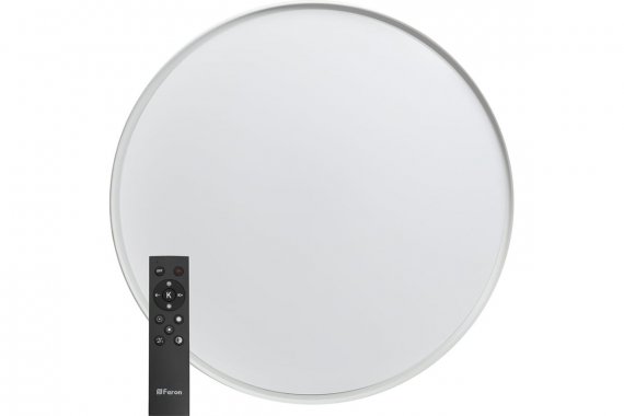 Фотография товара 'Feron 48072 Светильник накладной светодиодный, потолочный управляемый (ДПО) AL6230, 80W, 3000К-6500K'