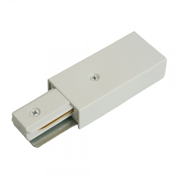 Фотография товара 'Feron Cоединитель - коннектор для шинопровода, белый, для CAB1007, 51901'