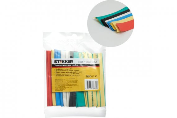 Фотография товара 'Feron 39715 Термоусадочные трубки STEKKER HST-1260-10M, длина 100мм'