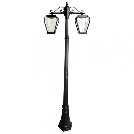 Фотография товара 'Feron Светильник садово-парковый, серии «Бильбао», (НТУ) E27, 230V, IP44, цвет черный, столб,51278'