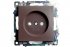 Фотография товара 'Feron 49025 Розетка STEKKER GLS10-7109-04 на 1 гнездо, без заземления'