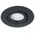 Фотография товара 'Feron Светильник потолочный встраиваемый (ИВО) , под лампу MR11 G5.3, черный, круг, 68*68*25 мм, 51947'