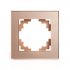 Фотография товара 'Feron Рамка 1-местная, серия Катрин, GFR00-7001-02, шампань 39527'
