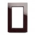Фотография товара 'Feron Рамка 2-местная (без перемычки), серия Катрин, GFR00-7012-04, шоколад 39569'