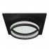 Фотография товара 'Feron Светильник потолочный встраиваемый (ФВО)  , под лампу GX53 GX53, черный, квадрат, 51092'