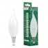 Фотография товара 'Лампа светодиодная , C37T (свеча на ветру), 20W 230V E14 6400К (холодный), рассеиватель матовый белый, 1710Lm, угол рассеивания 220°, корпус пластик, 138*39мм, 55276'