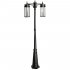 Фотография товара 'Feron Светильник садово-парковый, серии «Новара », (НБУ) E27, 220-240V, IP44, цвет черный, цилиндр, столб, 51841'