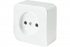 Фотография товара 'Feron 49301 Розетка STEKKER MST10-11-01 на 1 гнездо, без заземления'