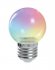 Фотография товара 'Feron LB-37 Лампа светодиодная Шарик прозрачный E27 1W RGB плавная смена цвета'