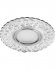 Фотография товара 'Feron CD938 Светильник встраиваемый с LED подсветкой потолочный MR16 G5.3 прозрачный 29471'