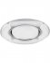 Фотография товара 'Feron CD4039 Светильник встраиваемый с LED подсветкой потолочный GX53 без лампы, матовый, хром 40506'