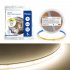 Фотография товара 'Feron Лента светодиодная 24V , 320*COB, 10W/m, IP20, 3000К (теплый белый), Кратность резки мм 50мм, 48263'