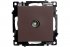 Фотография товара 'Feron 49024 Розетка STEKKER GLS00-7108-04 на 1 гнездо размер 55*55*35мм'