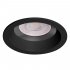 Фотография товара 'Feron Светильник потолочный встраиваемый (ИВО) , под лампу MR16 G5.3, чёрный, круг, 92*92*35 мм, монтажный диаметр 70мм,  корпус алюминий, поворотный, 48755'