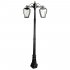 Фотография товара 'Feron Светильник садово-парковый, серии «Бильбао», (НТУ) E27, 230V, IP44, цвет черный, столб,51278'