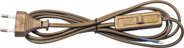 Feron KF-HK-1 Сетевой шнур с выключателем, 230V 1.9м , 23051