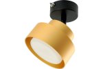Feron 48414 Подсветка настенная GX53 (с выключателем) HL3670 золото, 12W, 230V