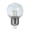 Feron Лампа светодиодная, (1W) 230V E27 2700K G45 прозрачая, LB-378