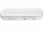 Feron Светильник аварийный, 30 LED AC/DC, белый, EM110 41532