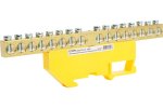 Feron 49557 LD555-812-16 Шина "PE" на изоляторе 8*12 на DIN-рейку 16 выводов