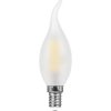 Feron LB-74 Лампа светодиодная филамент, C35T (свеча на ветру), 9W 230V E14 4000К