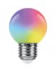 Feron LB-37 Лампа светодиодная Шарик матовый E27 1W RGB