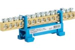 Feron 49561 LD556-69-14 Шина "N" на изоляторе 6*9 тип "стойка" на DIN-рейку 14 выводов